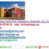 gui  hang   ca  nhan,   hang  container   di Australia, Germany, finland