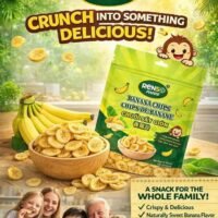 CHUỐI SẤY RENSO FOODS – GIÒN NGON TỰ NHIÊN, ĂN LÀ GHIỀN!