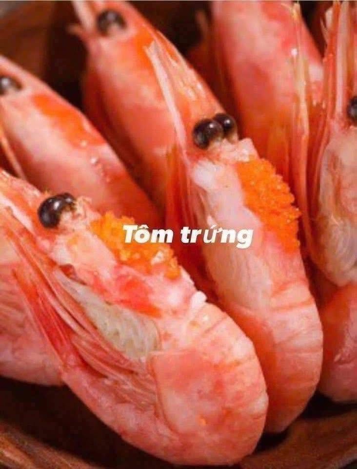 Tôm trứng size lớn có sẵn tại Mississauga