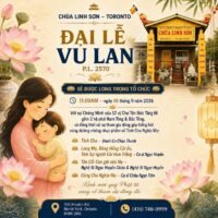 Đại lễ Vu Lan tại Chùa Linh Sơn Toronto - Sept 5-6, 2026