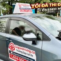 Saigon Driving School - chuc mung hoc vien Class 5